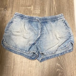aerie stretchy jean short